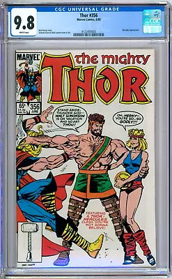 Buy Thor 365 CGC Graded 9.8 NM/MT Marvel Comics 1985 • 79.91£