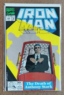 Buy Iron Man 284 1992 Marvel Comics 1st Appearance Rhodey Rhodes In The War Machine • 7.09£