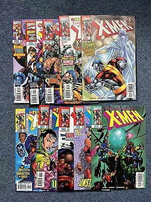 Buy Marvel Comics Uncanny X-men # 361 To # 370 Bundle / Job Lot Of 10 Comics • 19.99£