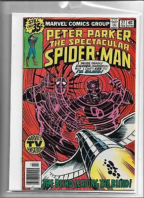 Buy The Spectacular Spider-man #27 1979 Very Fine+ 8.5 3137 Daredevil • 24.91£