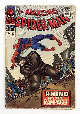 Buy Amazing Spider-Man #43 GD 2.0 1966 1st Full App. Mary Jane • 64.85£