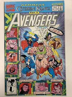 Buy Avengers Annual #21 (Marvel, 1992) 1st Victor Timely 1st Anachronauts NM- • 25.23£