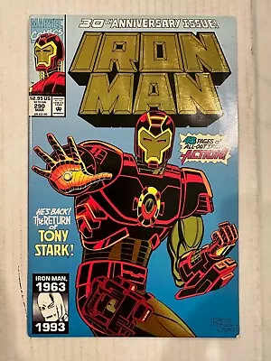 Buy Iron Man #290  Comic Book 1st App Telepresence Armor • 1.19£
