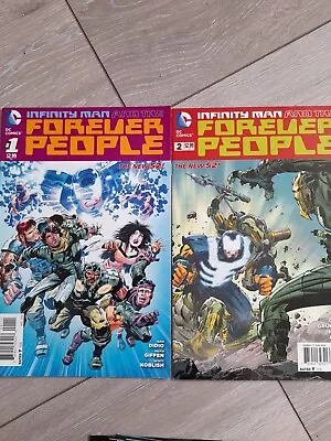Buy  Infinity Man & The Forever People#1 To#8 2014 8 Issue Run Dc Comics☆free Post☆ • 10.85£