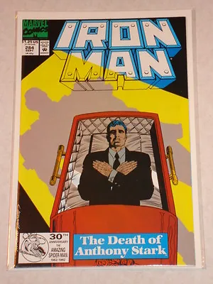 Buy Ironman #284 Vol1 Marv Tony Stark Cryongenically Frozen September 1992 • 16.99£
