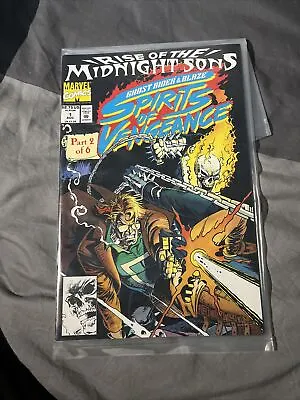 Buy Rise Of The Midnight Sons Part 2,3,4 Of 6 Spirits Of Vengeance #1 Marvel Comics • 20£