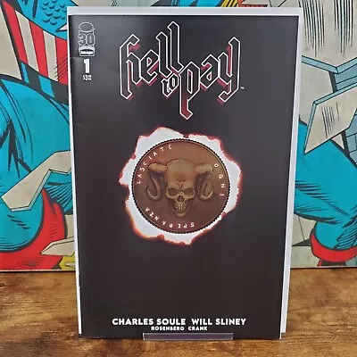 Buy Hell To Pay #1 | 1:100 Sliney Foil Variant Ltd 666 | Fine-vf | Image Comics • 32.37£