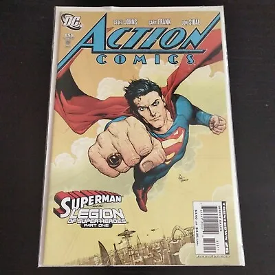 Buy Action Comics #858A Frank 2007 Legion Of Superheroes Pt.1 Great!!! 🗝️ • 4.02£