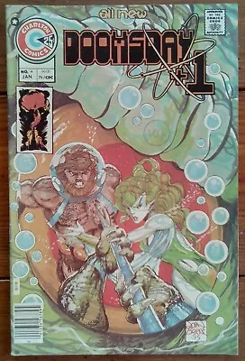 Buy Doomsday +1 4, Early John Byrne, Charlton Comics, January 1976, Fn • 5.99£