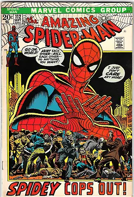 Buy Amazing Spider-Man (1972) #112 Partial Origin Of Peter Parker Marvel Comics • 21.58£