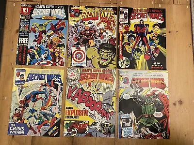 Buy Marvel Super Heroes UK  Secret Wars 1-26, 28-87, Specials1-2, 1985, US #12 • 25£