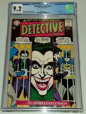 Buy Detective Comics #332 Cgc 9.2 Off White To White Pages Dc Comics Joker 1964 (sa) • 899.99£