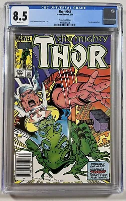 Buy Thor 364 (Marvel, 1986)  CGC 8.5 WP  **1st Appearance Thor As Frog** • 39.52£