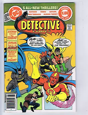 Buy Detective Comics # 493 DC Pub 1980 Riddles In The Dark • 18.92£
