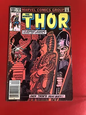 Buy Marvel Comics The Mighty Thor #326 December Newstand • 2.57£