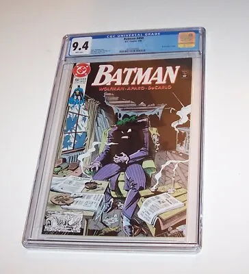 Buy Batman #450 - DC 1990 Copper Age Issue - CGC NM 9.4 - Joker Cover And Story • 44.24£