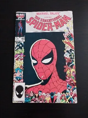 Buy Marvel Tales Vol. 2,  #193 The Sensational Spiderman 1986 Comic  • 7.99£