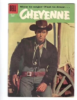 Buy Four Color Comics #734 Cheyenne (#1) Dell 1956 Flat Tight And Glossy FN+/VF- • 39.52£