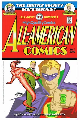 Buy JUSTICE SOCIETY - ALL-AMERICAN COMICS #1, Insert, 1999, NM • 6.39£