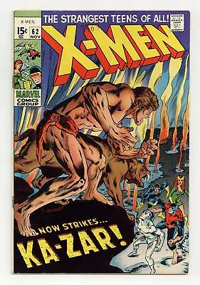 Buy Uncanny X-Men #62 FN- 5.5 1969 • 80.43£