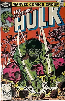 Buy Incredible Hulk #245 Vf/nm • 5.54£