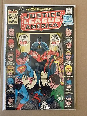 Buy DC Comics Justice League Of America #91 1971 Neal Adams Bronze Age • 24.99£