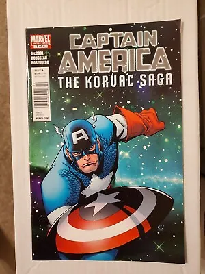 Buy Captain America Korvac Saga #1 Newsstand Rare Low Print 232 Copies Marvel 2011 • 24.07£