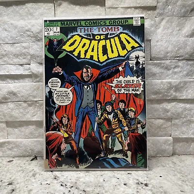 Buy Tomb Of Dracula 7 (Marvel 1972) First Appearance Of Quincy Harker Mid Grade • 16.06£