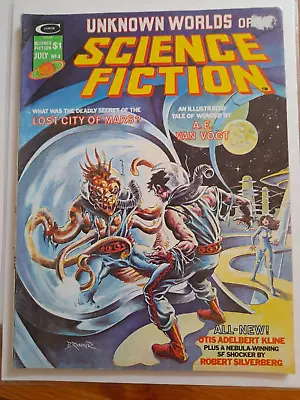Buy Unknown Worlds Of Science Fiction #4 Jul 1975 FINE+ 6.5 Illustrated  Adaptations • 9.99£