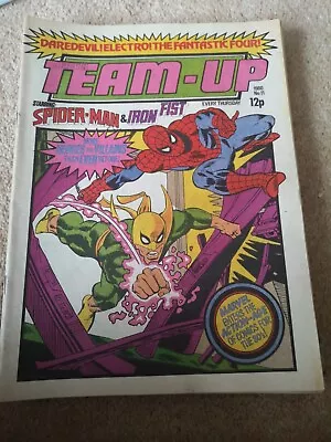 Buy MARVEL TEAM UP #11-22 British Comics (80's) Feat F4, Ms. Marvel, Spiderman, Etc • 19.99£