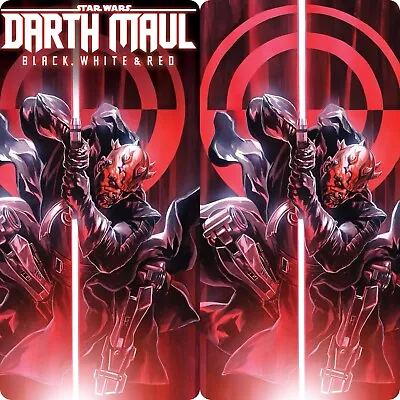 Buy Star Wars: Darth Maul - Black, White & Red (#1) Massafera Exclusive Variant Set • 27.67£
