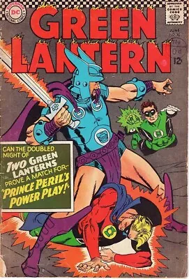 Buy DC Comics Green Lantern No. 45 June 1966. Two Green Lanterns OK Condition • 0.99£