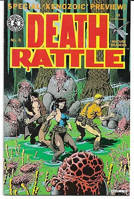 Buy DEATH RATTLE - No. 8 (Dec 1986) Special Preview Of XENOZOIC [TALES] • 34.50£