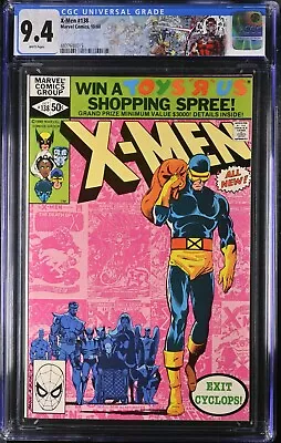 Buy Uncanny X-men #138 ⭐cgc 9.4⭐nm⭐white Pages⭐wolverine⭐byrne⭐1980⭐marvel⭐looks 9.8 • 57.83£