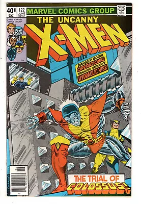 Buy Uncanny X-men #122 (1979) - Grade 8.0 - 1st App Mastermind Wyngarde - Newsstand! • 32.17£