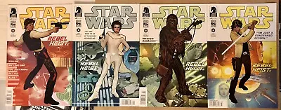 Buy Star Wars: Rebel Heist 1-4 (2014) - Adam Hughes Newsstand Variant Complete Set • 110.36£