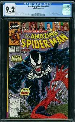 Buy AMAZING SPIDER-MAN  #332 CGC  NM9.2  High Grade!  White Pages   3917041008 • 55.19£