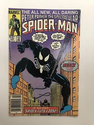 Buy Spectacular Spider-Man # 107 Marvel Comics Key Newsstand  1st Sin Eater • 7.90£
