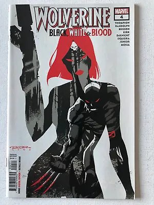 Buy WOLVERINE BLACK WHITE & BLOOD #4 (The Art Of Loss) - NM • 1.50£