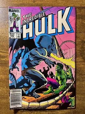 Buy The Incredible Hulk 292 Newsstand Sal Buscema Cover Marvel Comics 1984 Vintage • 2.13£