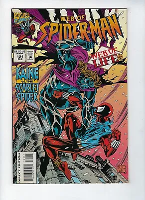 Buy Web Of Spider-Man # 121 Marvel Kaine V. Scarlet Spider High Grade Feb 1995 NM • 4.95£