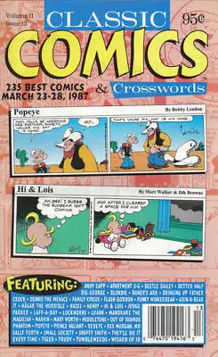 Buy Classic Comics And Crosswords (1992) #  13 (7.0-FVF) • 6.30£