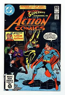 Buy Action Comics #521 FN/VF 7.0 1981 1st App. Vixen • 37.95£