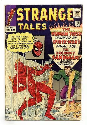 Buy Strange Tales #115 GD/VG 3.0 1963 • 95.32£