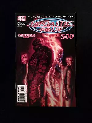 Buy Fantastic Four #500 (3RD SERIES) MARVEL Comics 2003 VF+ • 8.04£