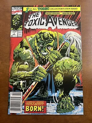 Buy Toxic Avenger 1-Newsstand! 1st Toxic Avenger, Very Nice Shape! 🔥🔑 • 71.95£