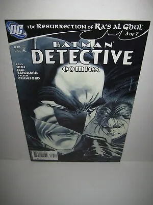 Buy Detective Comics #838B Kubert Variant 2nd Printing DC Batman • 2.36£