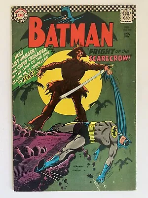 Buy Batman #189 4.5 Vg+ 1967 1st Sa Appearance Of Scarecrow Dc Comics • 181.80£