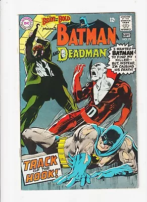 Buy Brave And The Bold 79 BATMAN DEADMAN NEAL ADAMS COVER & ART! Track Of The Hook • 35.63£