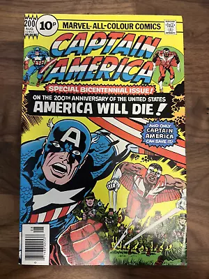 Buy Captain America #200 ****** Grade Vf+ • 15.98£